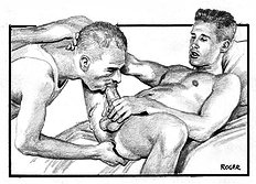 Roger Paynes Gay Erotic Drawings