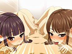 Horny dp, toys, bondage, group, blowjob hentai images