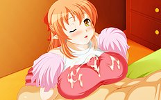 Incredible 3d, big tits, lesbian, toys hentai set
