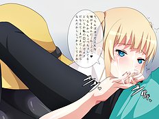 Horny big tits, blowjob hentai pictures