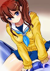 Hottest blowjob, big tits hentai pictures