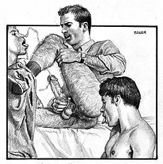 Roger Paynes Gay Erotic Drawings