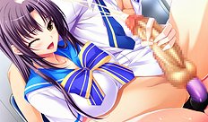 Incredible big tits, blowjob, lesbian, toys hentai collection