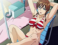 Touching Boin2 Nao and Mitsugu