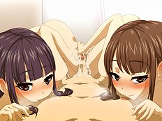 Horny dp, toys, bondage, group, blowjob hentai images