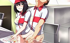 Crazy big tits, group, bondage hentai collection