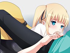 Horny big tits, blowjob hentai pictures